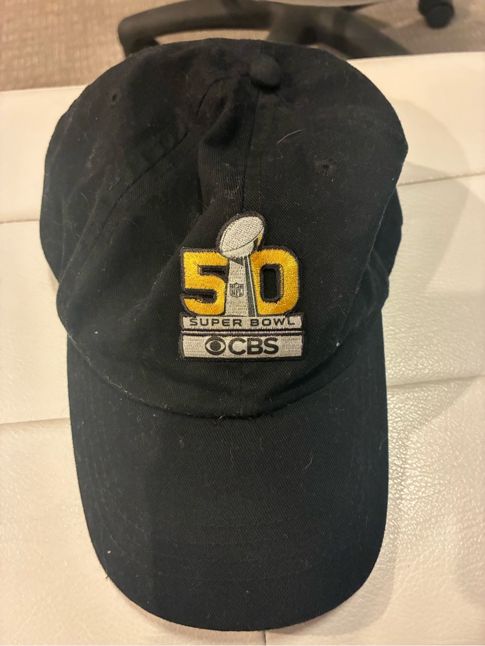 Super Bowl 50 Broncos Panthers Black Baseball Cap